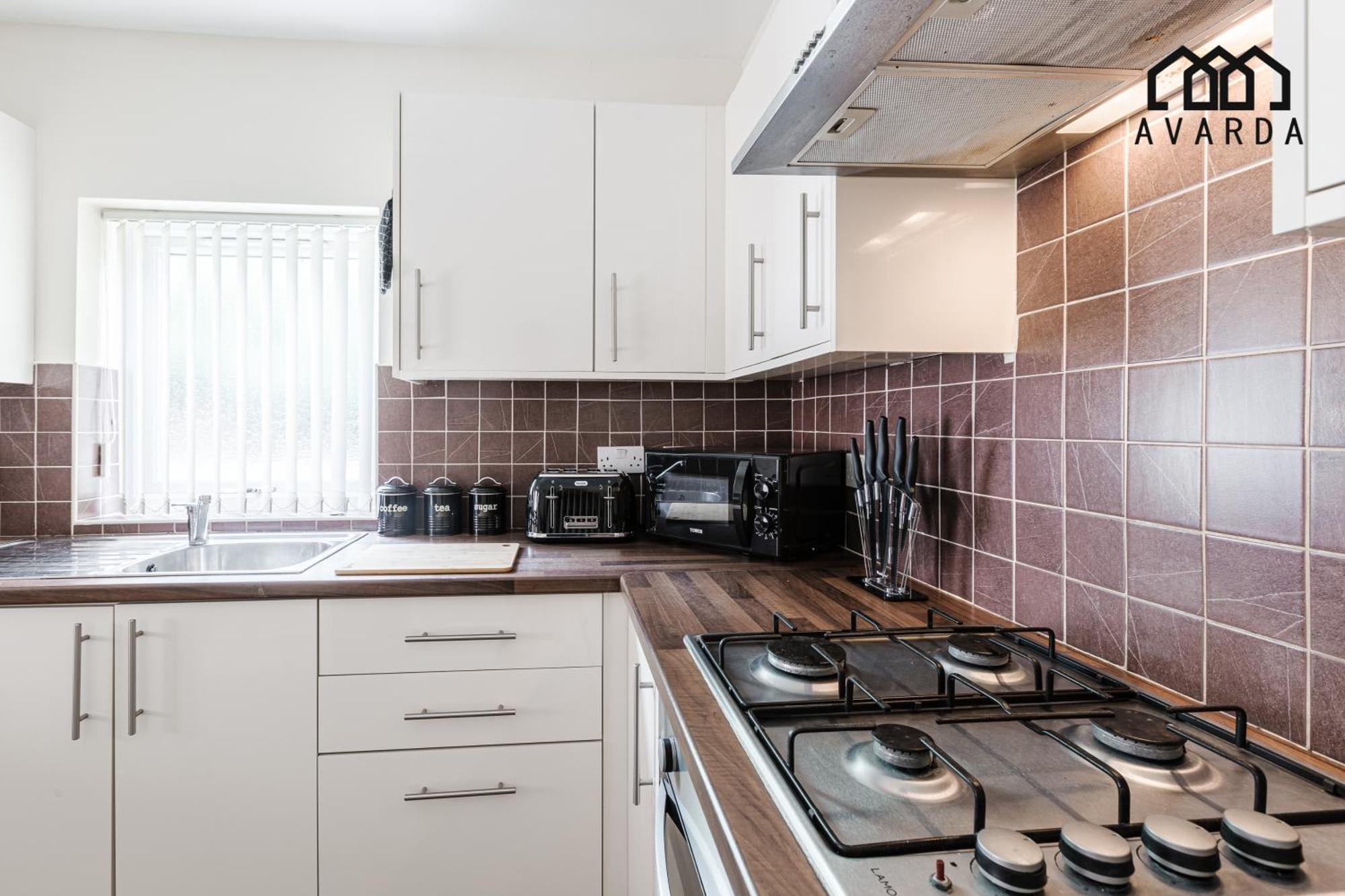 Oxheys House - 5 Bedrooms Contractors Parking 프레스턴 객실 사진